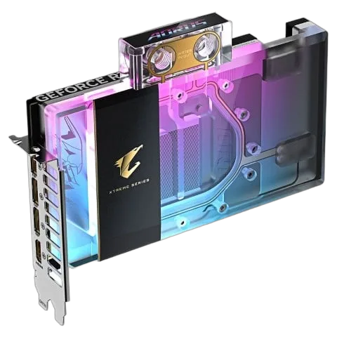 Gigabyte AORUS GeForce RTX 5080 XTREME WATERFORCE WB 16G — vue 2