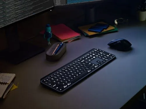 Logitech MX Keys for Business - Membrane - Sans-Fil - Graphite — vue 7