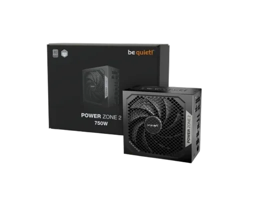 be quiet! ATX 750W - 80+ Platinum - Power Zone 2 Noir