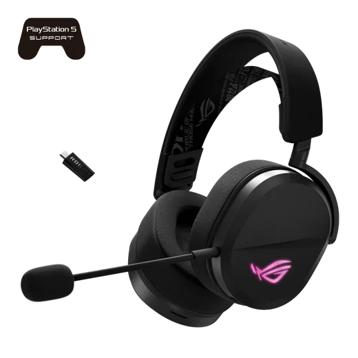 Asus ROG Pelta - Sans-Fil - RGB - Noir — vue 1