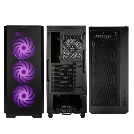 Kolink Unity Solar ARGB Noir - MT/Sans Alim/E-ATX — vue 4
