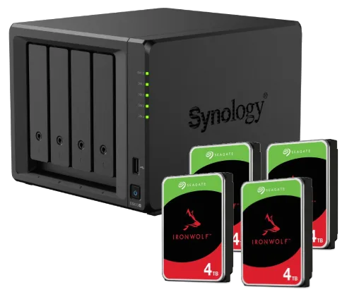 Synology DS925+ - 4 Baies avec 4 disques de 4To IronWolf