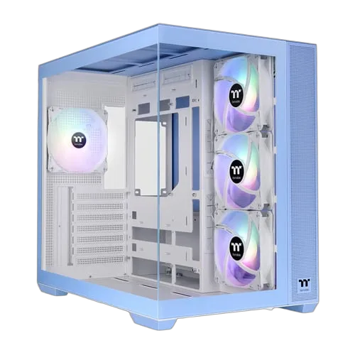 Thermaltake View 380 TG ARGB Hydrangea Blue - MT/Sans Alim/ATX