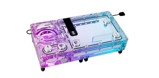 Alphacool Core Flat Reservoir 240 - Pompe incluse — vue 1