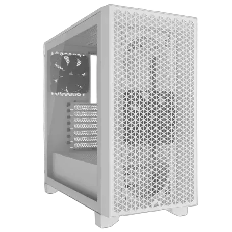 Corsair 3000D Airflow Blanc - MT/Sans Alim/ATX