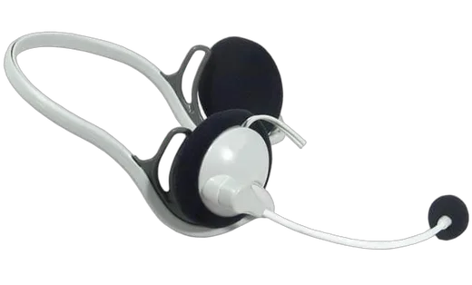 Casque et micro — vue 1