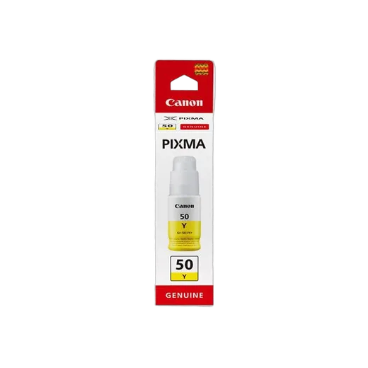Canon Bouteille d'encre Jaune GI-50 Y - 3405C001 — vue 1
