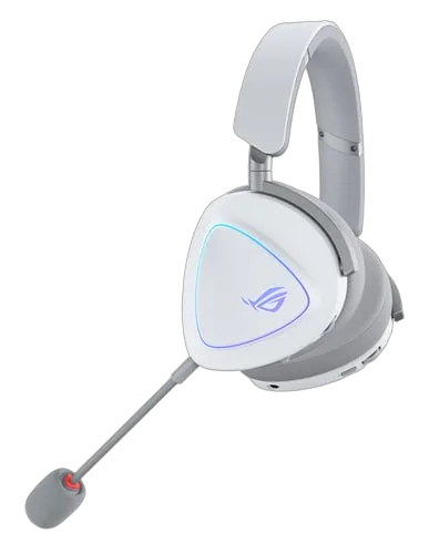 Asus ROG Delta II - Sans-Fil - RGB - Blanc — vue 2