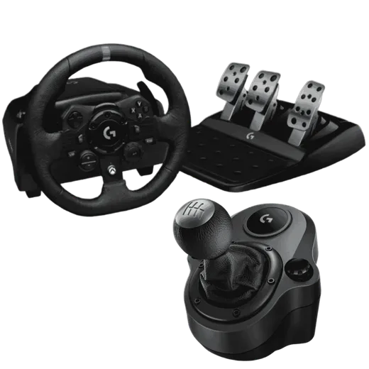 Logitech G923 Racing Wheel & Pedals + Shifter