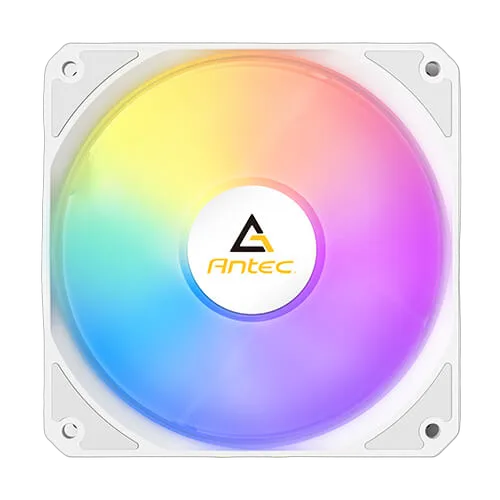 Antec P12 PWM ARGB (Pack de 3x120mm) - Blanc — vue 4