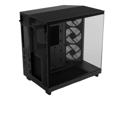NZXT H6 Flow RGB Noir - MT/Sans alim/ATX — vue 12
