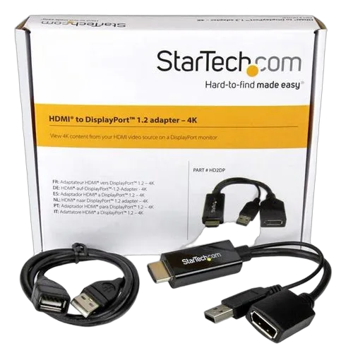 StarTech Adaptateur HDMI vers DP mâle/femelle - 15,2cm — vue 6