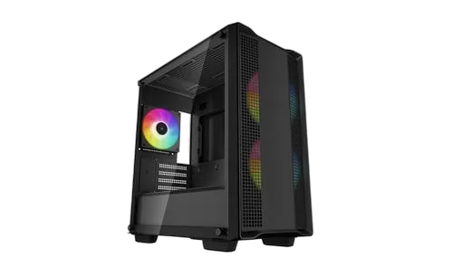 Deepcool CC360 ARGB Noir - mT/Sans Alim/Micor-ATX