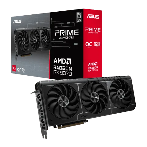 Asus Prime Radeon RX 9070 OC Edition 16GB GDDR6