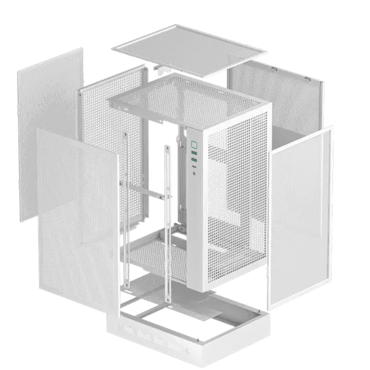 Deepcool CH170 Digital Blanc - mT/Sans Alim/Mini-ITX — vue 11