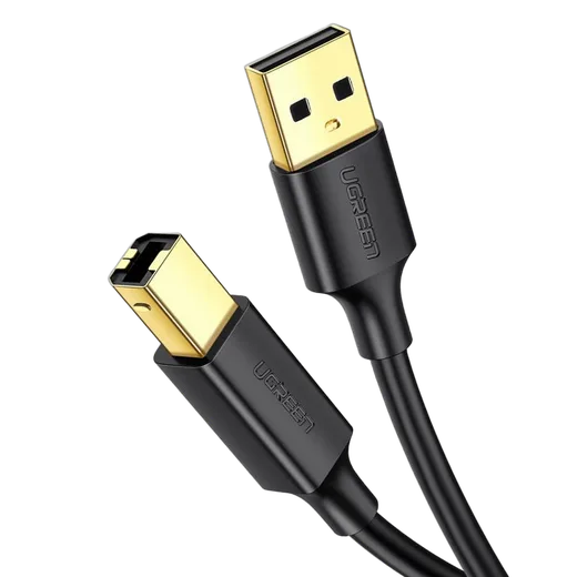 UGREEN Câble d'imprimante USB-A vers USB-B - 2m - Noir