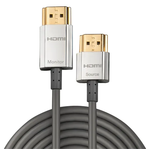 Lindy Câble HDMI 2.0 Highspeed + Ethernet mâle/mâle - 5m — vue 2