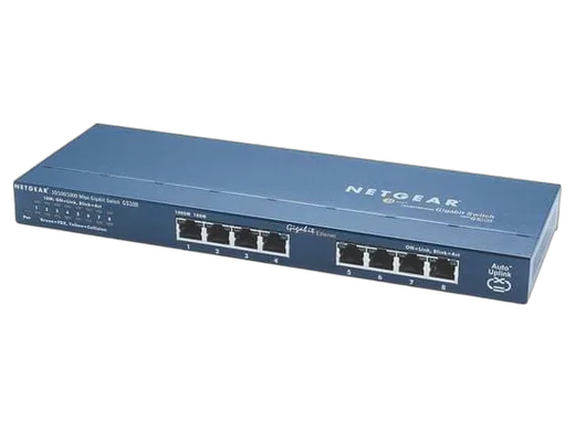 Netgear GS108 - 8 Ports 10/100/1000Mbps — vue 1