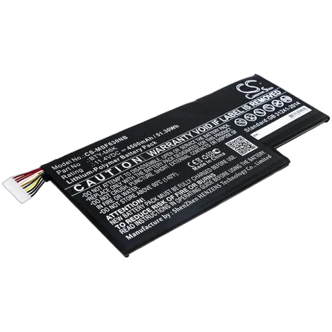 Compatible BTY-M6K - 52,4 Wh compatible avec MSI MS-17B4