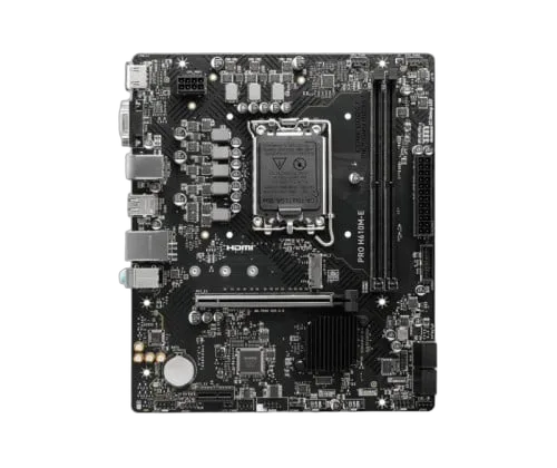 MSI PRO H610M-E - H610/LGA1700/DDR5/mATX — vue 2