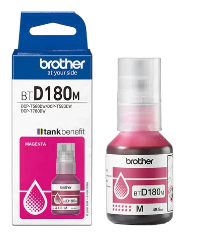 Brother Cartouche d'encre BTD180M - Magenta