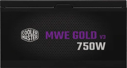 Cooler Master ATX 3.1 750W - 80+ Gold - MWE Gold 750 V3 Noir — vue 8
