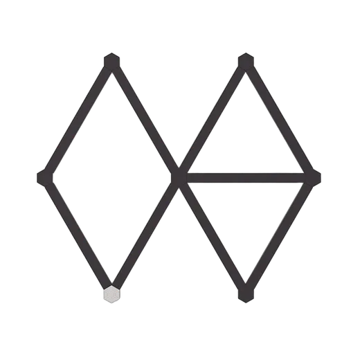 Nanoleaf Lines Skin Noir Mate - 9 pièces — vue 1