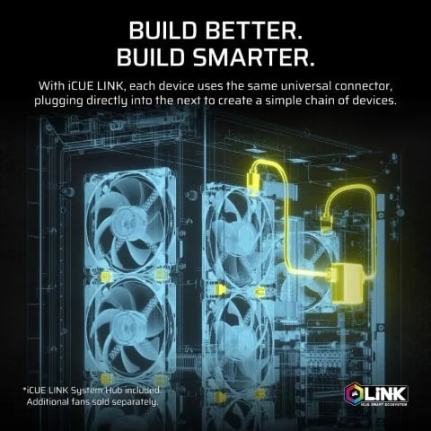 Corsair iCUE LINK TITAN 240 RX RGB Blanc AIO/240mm — vue 2