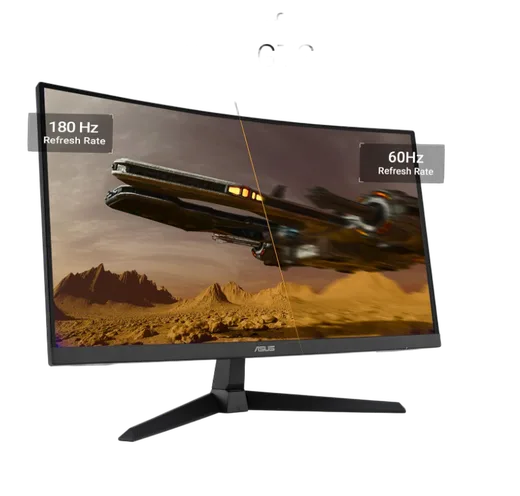 Asus TUF Gaming VG27WQ3B - 27" CURVE QHD 180Hz 1ms Fast-VA HDR FreeSync — vue 3