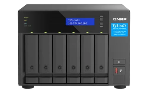 Qnap TVS-H674-I5-32G - 6 HDD/i5-12400/32Go-Seconde Vie