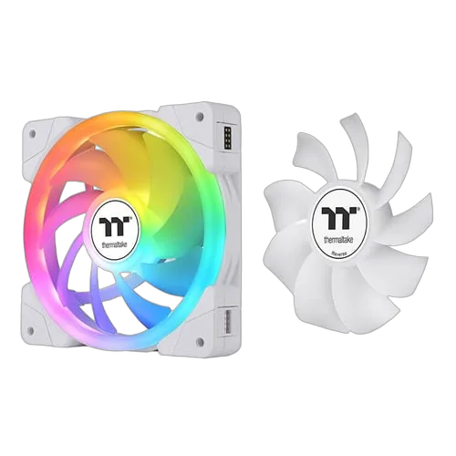 Thermaltake SWAFAN EX12 ARGB (Pack 3x120mm) - Blanc — vue 4