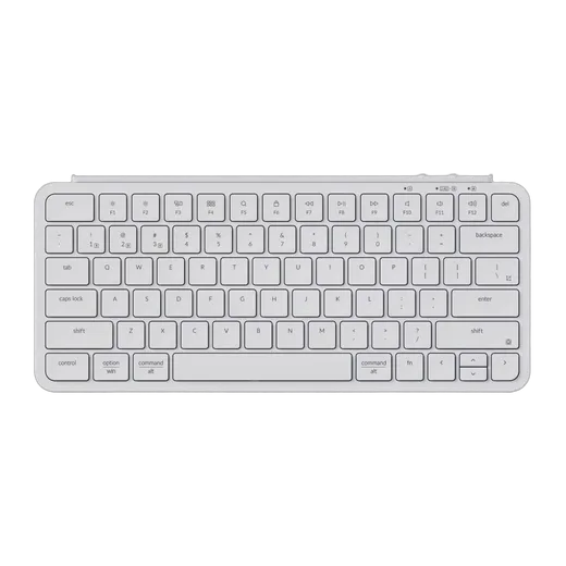 B1 Pro 75% - Mécanique/Sans-Fil/Blanc
