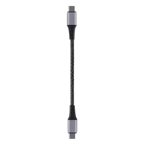 T'nB Câble USB-C vers USB-C - 1,5m nylon RPET - Noir — vue 2