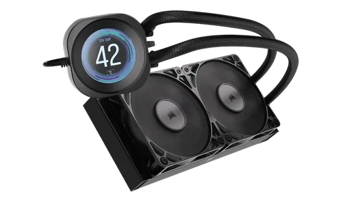 Corsair NAUTILUS 240 RS LCD - 240mm - Noir — vue 2
