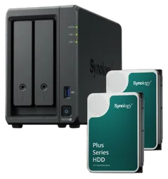 Synology DS725+-2 baies avec 2 disques de 12To HAT3310-12T