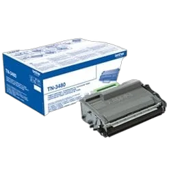 Brother Toner Noir rendement élevé 8000 pages - TN-3480 — vue 1