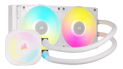 Corsair iCUE LINK TITAN 240 RX LCD Blanc AIO/240mm — vue 1