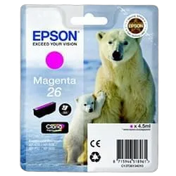 Cartouche d'encre Magenta 26 - T2613