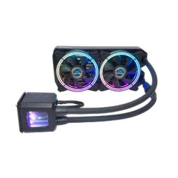 Alphacool Eisbaer Aurora 240mm CPU - Noir ARGB — vue 1