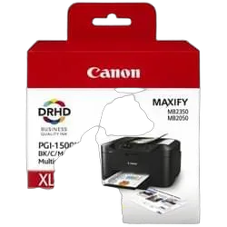 Canon Cartouche PGI-1500XL BK,C,M,Y - Pack 4 couleurs