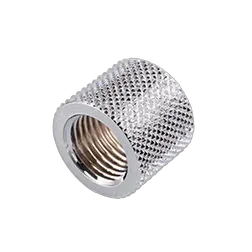 CONSTRUCTEUR Raccord tube rigide droit argent - 14mm