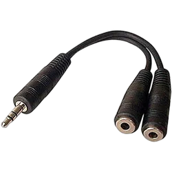 Doubleur Audio Jack 3.5 mâle/femelle