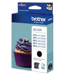 Brother Cartouche LC123BK Noir