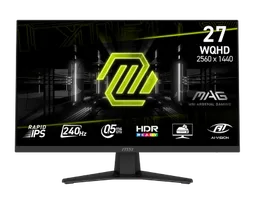 MAG 27" QHD/240Hz/Fast IPS/0.5ms/FreeSync Premium#
