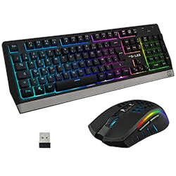 Combo Tungsten - Souris/clavier/sans fil/RGB