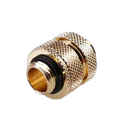 Fitting Femelle/Femelle télescopique droit or