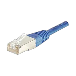 Cordon Cat 6, 4P Moule 2.00 m F/UTP Bleu