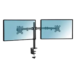 Kimex International Support à pincer/à percer 2 écrans - 13" 32"