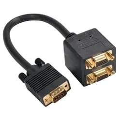 Câble repartiteur VGA  1UC-2 Ecrans simultanés