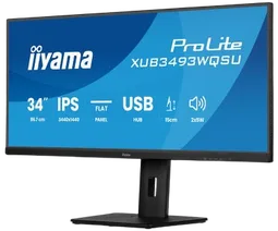 Iiyama XUB3493WQSU-B6 - 34" UWQHD 120Hz IPS PIP FreeSync — vue 2